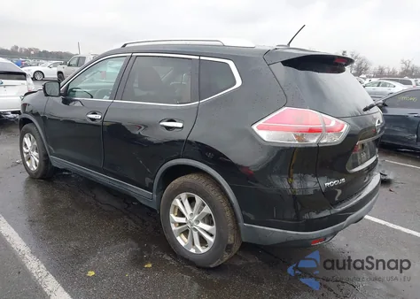 2016 Nissan Rogue Sv from USA, damaged, VIN KNMAT2MV3GP669331